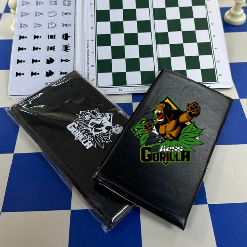 Checkbook Magnetic Chess Set - Small 6" Pocket Size - By Chess Gorilla